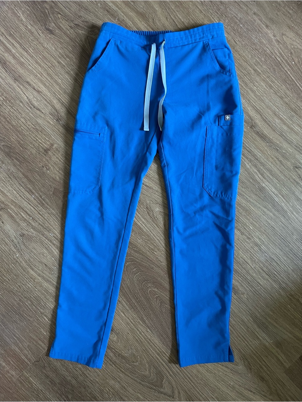 Figs Yola Straight Leg Scrub Pants - Royal Blue